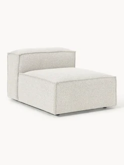 Sofás></noscript>Westwing Collection Módulo central en tejido bouclé Lennon Bouclé blanco Off White