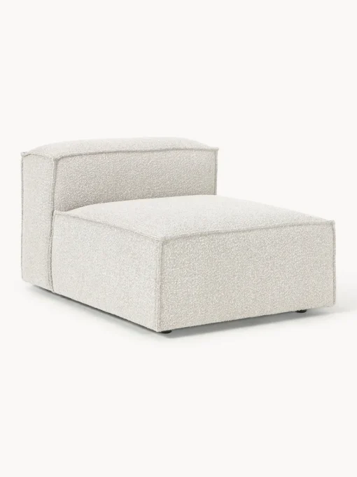 Sofás>Westwing Collection Módulo central en tejido bouclé Lennon Bouclé blanco Off White