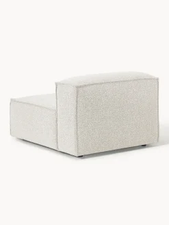 Sofás></noscript>Westwing Collection Módulo central en tejido bouclé Lennon Bouclé blanco Off White