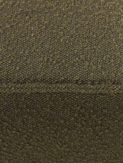 Sofás></noscript>Westwing Collection Módulo central en tejido bouclé Lennon Bouclé verde oliva
