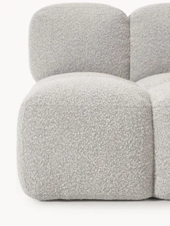 Sofás></noscript>Westwing Collection Módulo central en tejido bouclé Tayla Bouclé taupe