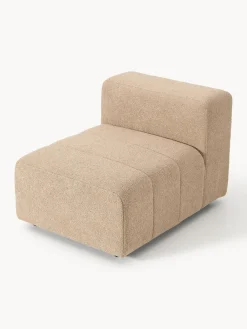 Online Módulo central en tejido bouclé Lena Sofás