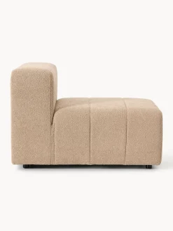 Online Módulo central en tejido bouclé Lena Sofás