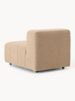 Online Módulo central en tejido bouclé Lena Sofás