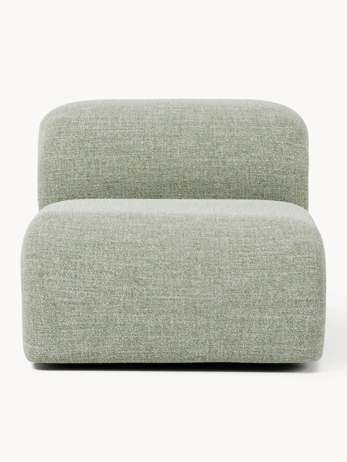 Clearance Módulo central en tejido bouclé Wolke Sofás