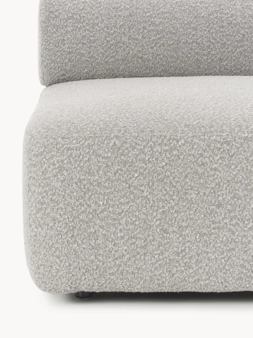 Sofás>Westwing Collection Módulo central en tejido bouclé Anton Bouclé taupe