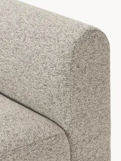 Sofás></noscript>Westwing Collection Módulo central en tejido bouclé Sofia Bouclé jaspeado, beige