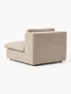 Sofás></noscript>Westwing Collection Módulo central Felix Tejido grueso beige