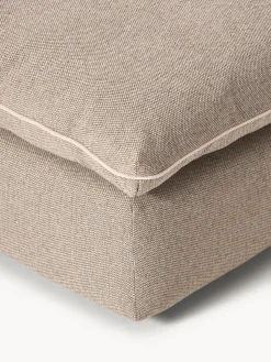 Sofás></noscript>Westwing Collection Módulo central Felix Tejido grueso beige