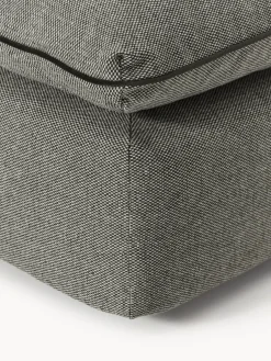 Sofás></noscript>Westwing Collection Módulo central grande Felix Tejido grueso gris oscuro