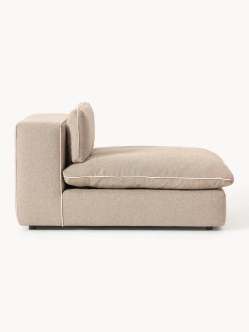 Sofás>Westwing Collection Módulo central grande Felix Bouclé beige