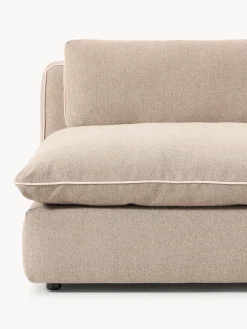 Sofás></noscript>Westwing Collection Módulo central grande Felix Bouclé beige