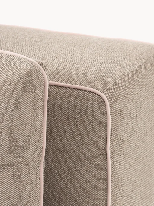 Sofás>Westwing Collection Módulo central grande Felix Bouclé beige