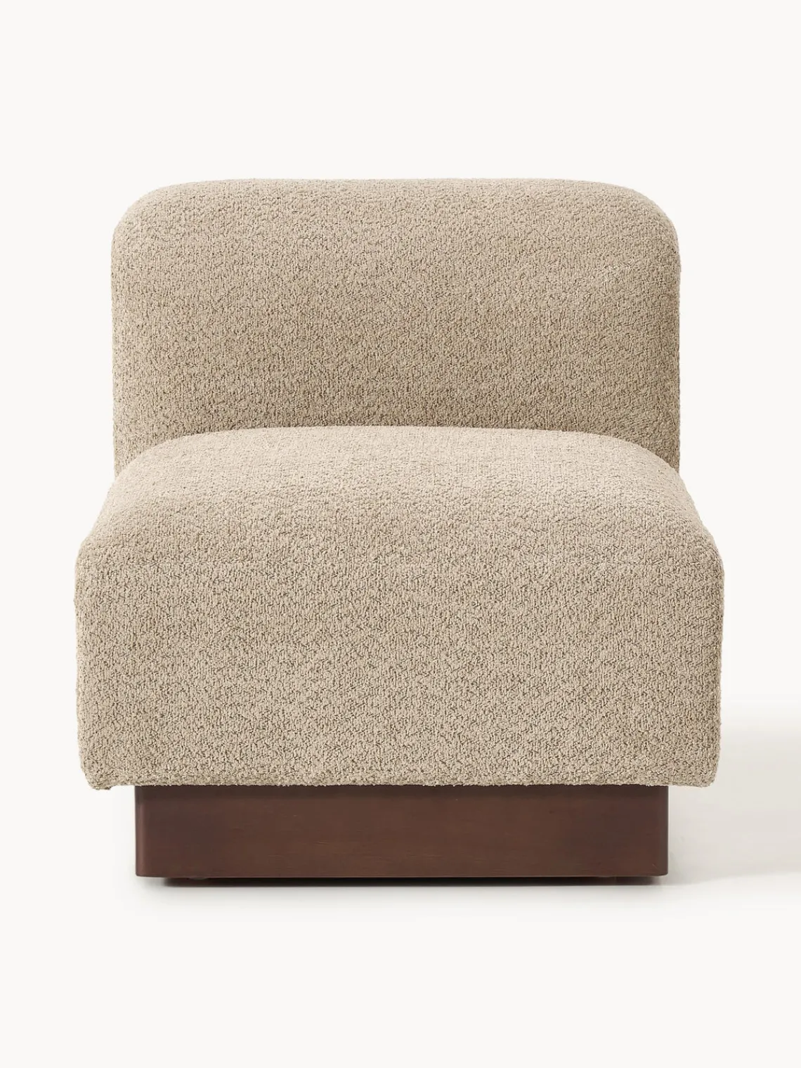 Best Módulo central sofá de borreguillo bouclé Natalie Sofás