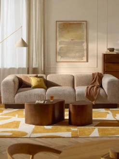 Best Módulo central sofá de borreguillo bouclé Natalie Sofás