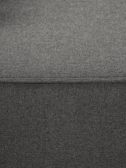 Sofás></noscript>Westwing Collection Módulo central sofá Lennon Tejido gris antracita