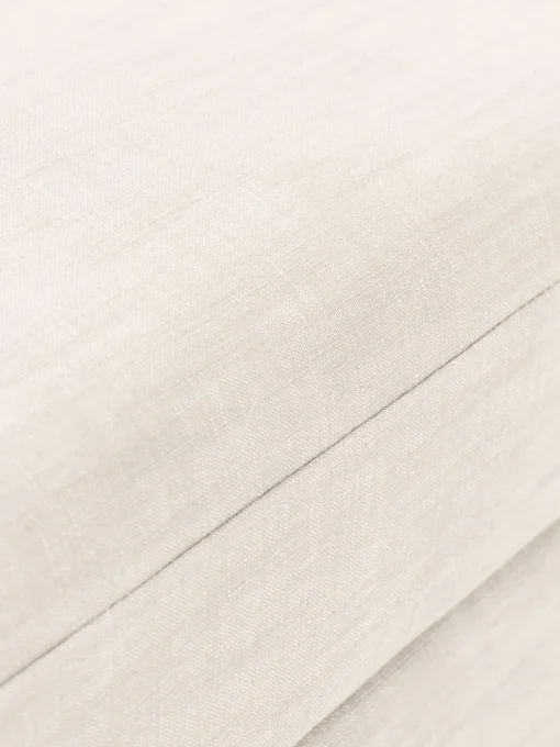 Sofás>Westwing Collection Módulo de esquina con tapizado desenfundable Russell Tejido beige claro jaspeado