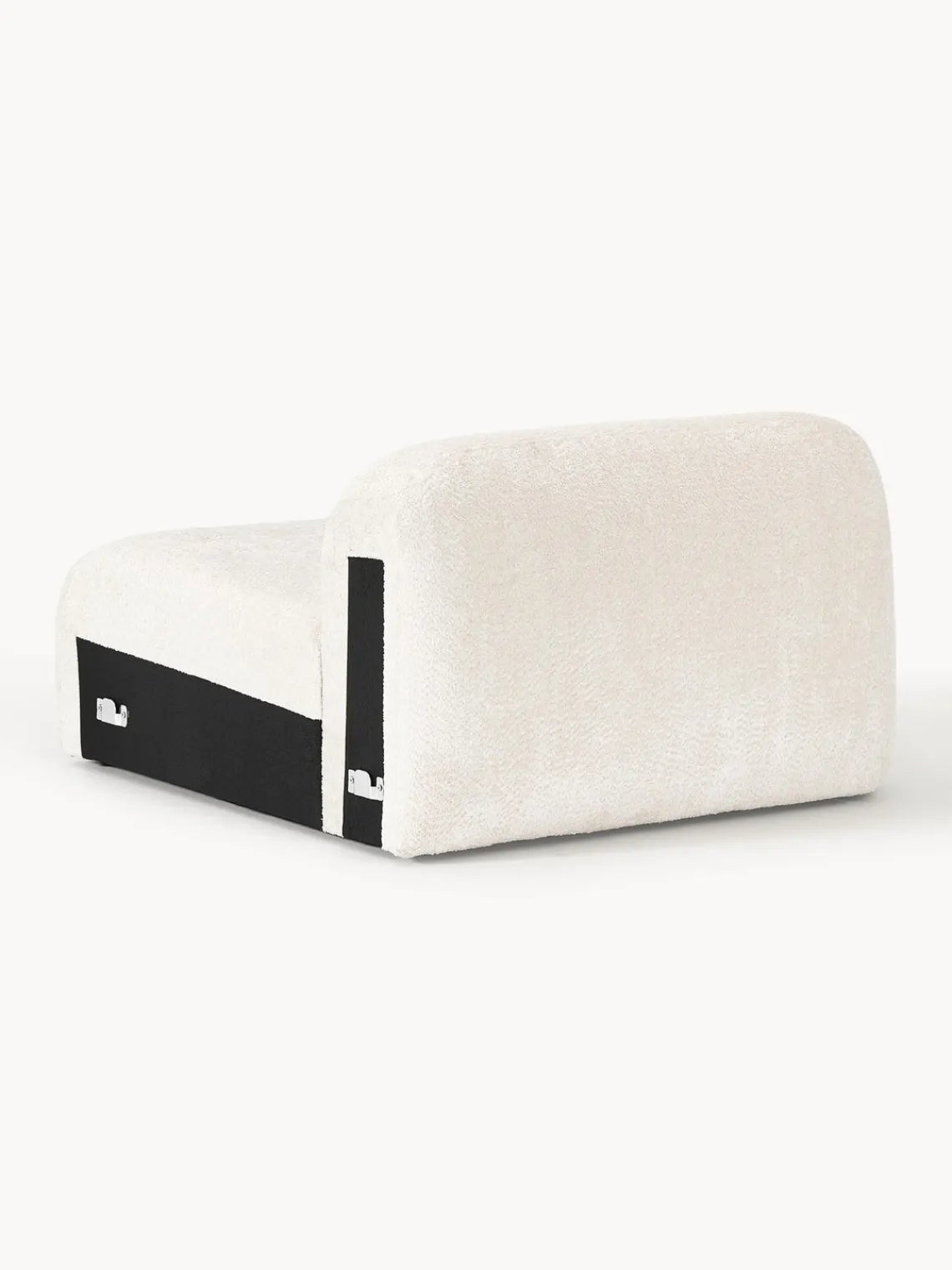 Clearance Módulo de esquina de borreguillo bouclé Wolke Sofás