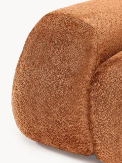 New Módulo de esquina de borreguillo bouclé Wolke Sofás