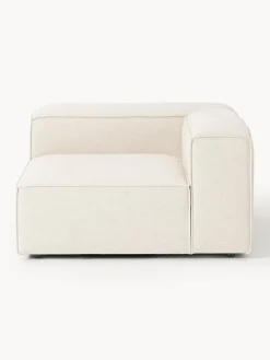 Sofás></noscript>Westwing Collection Módulo de esquina de mezcla de lino Lennon Mezcla de lino beige