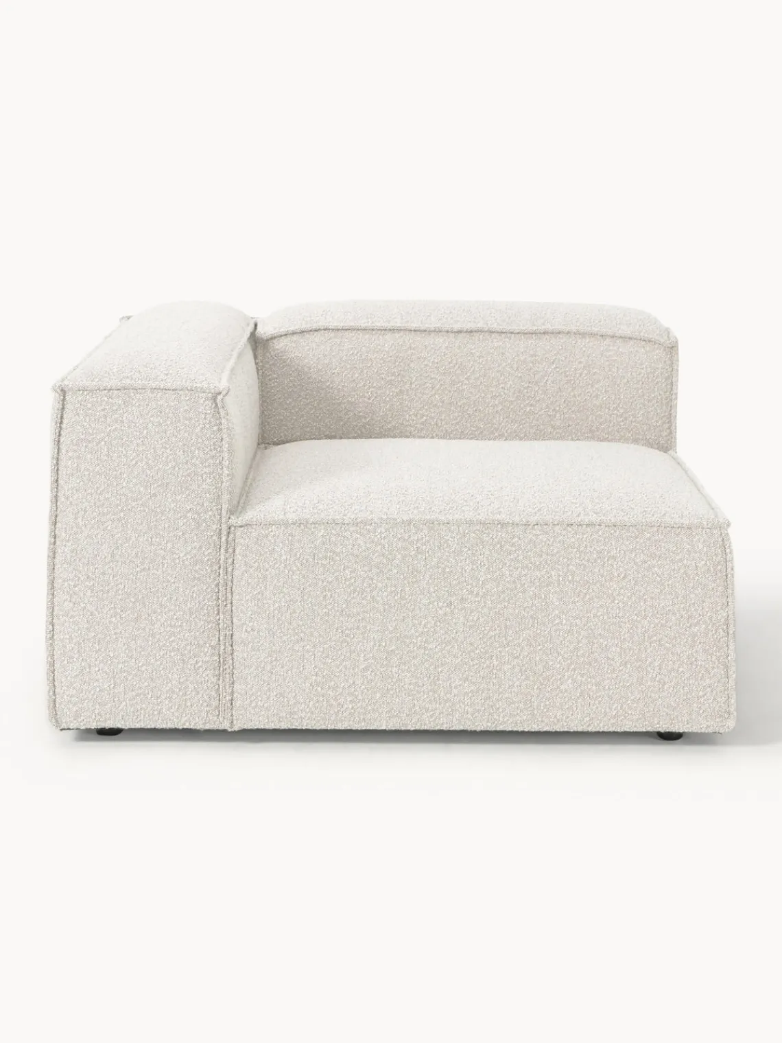 Best Módulo de esquina en tejido bouclé Lennon Sofás