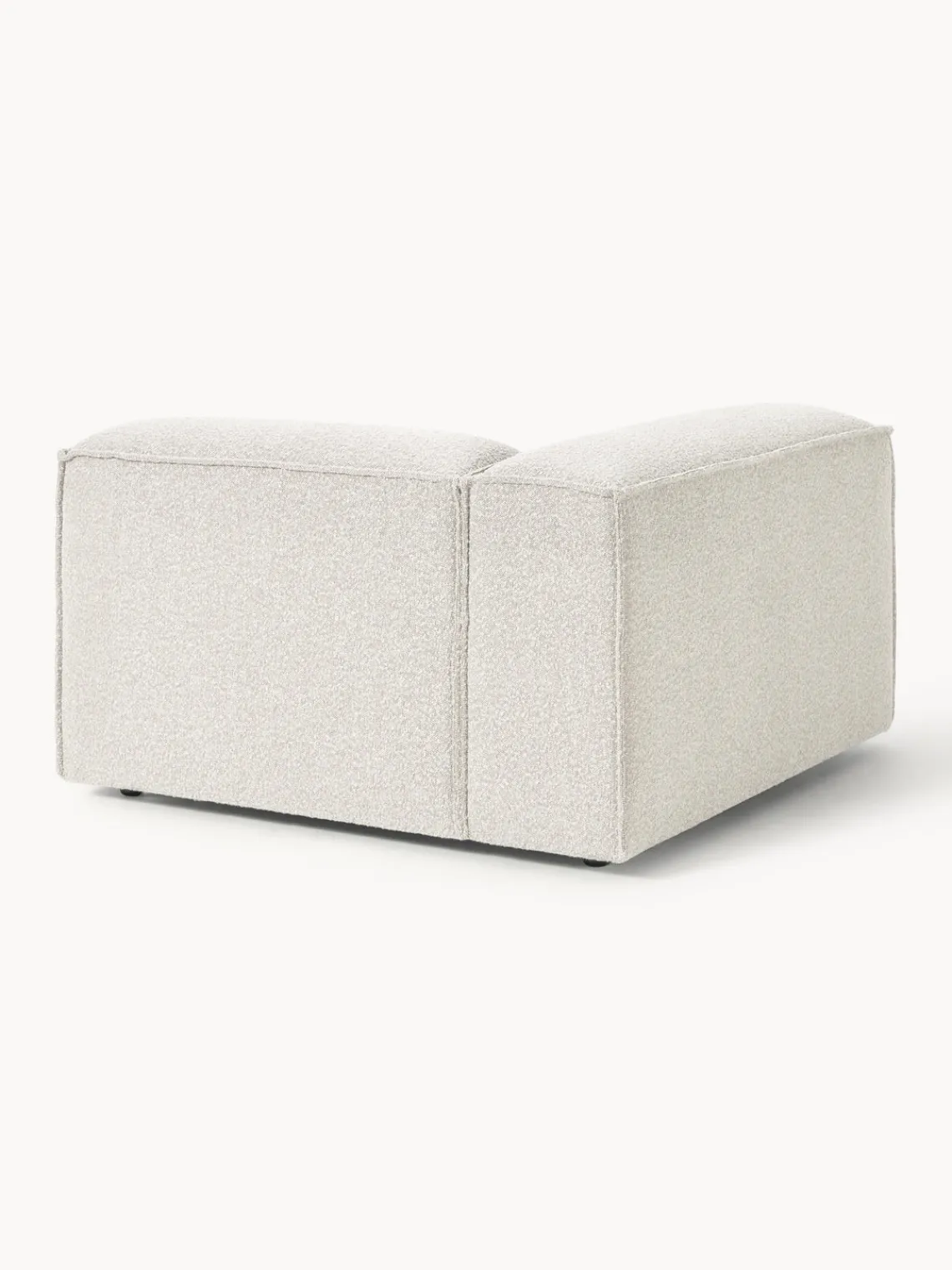 Best Módulo de esquina en tejido bouclé Lennon Sofás