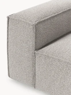 Sofás></noscript>Westwing Collection Módulo de esquina en tejido bouclé Lennon Bouclé Taupe