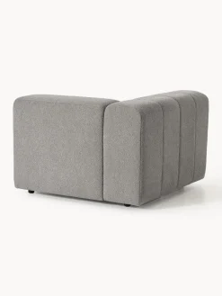 Hot Módulo de esquina en tejido bouclé Lena Sofás