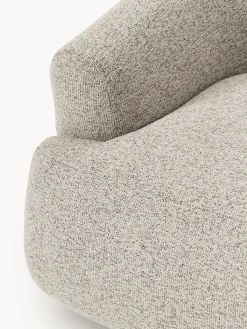 Sofás></noscript>Westwing Collection Módulo de esquina en tejido bouclé Sofia Bouclé jaspeado, beige