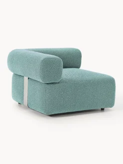 New Módulo de esquina en tejido bouclé Anton Sofás