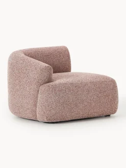 Online Módulo de esquina en tejido bouclé Sofia Sofás