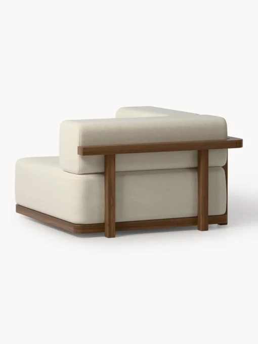 Sofás De Exterior|Sofás De Exterior>Westwing Collection Módulo de esquina para exterior de madera de acacia Matheus