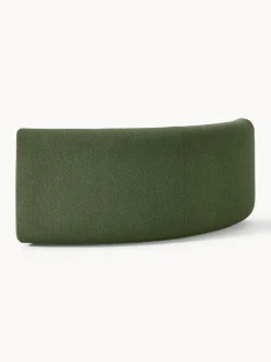 Best Módulo de esquina redondo en tejido bouclé Sofia Sofás