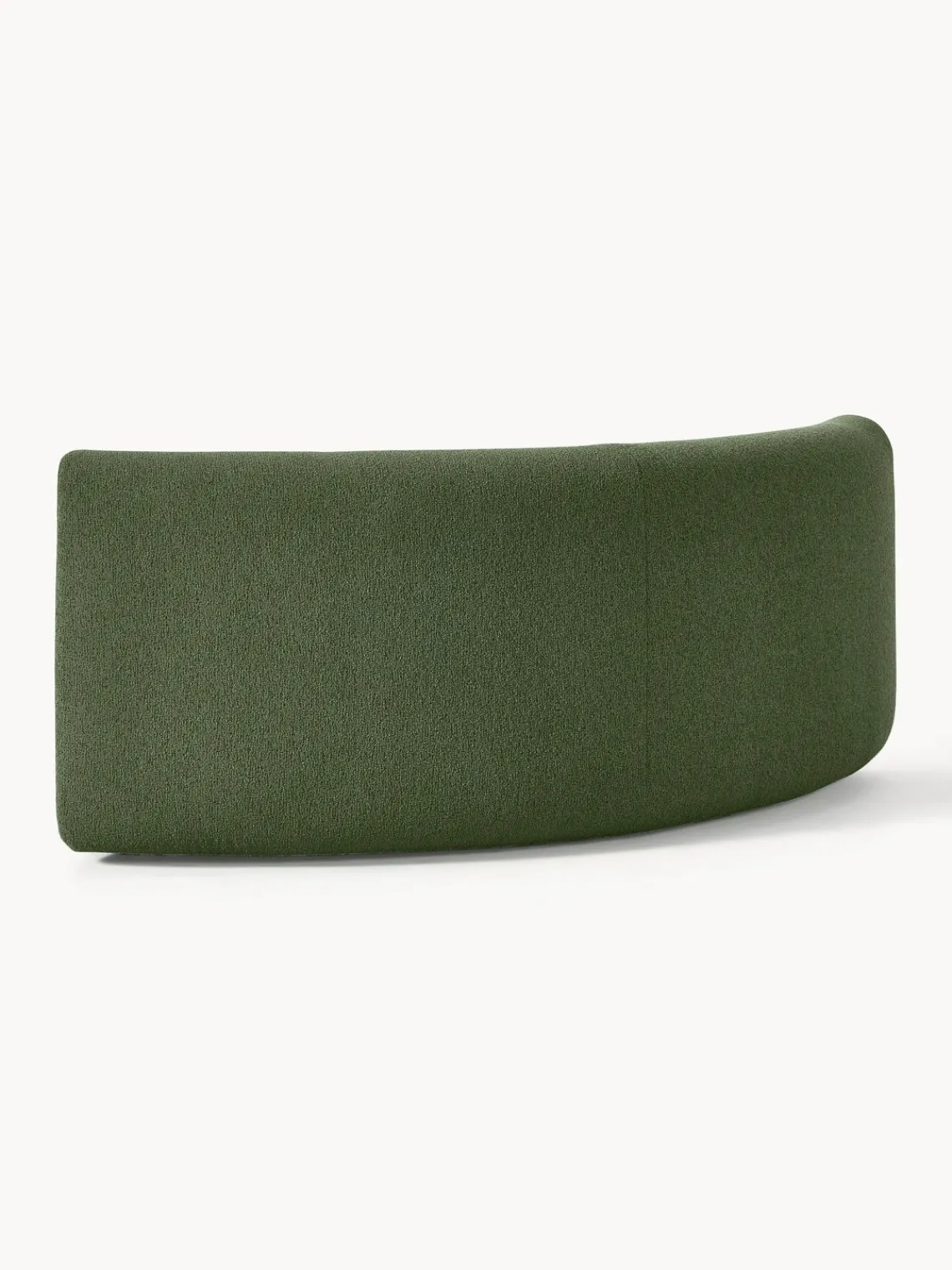 Best Módulo de esquina redondo en tejido bouclé Sofia Sofás