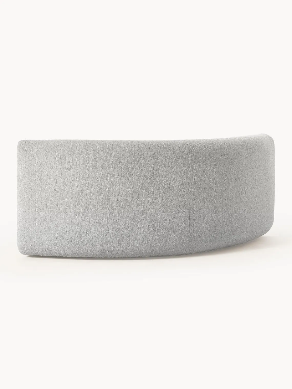 New Módulo de esquina redondo en tejido bouclé Sofia Sofás