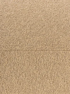 Sofás></noscript>Westwing Collection Módulo de esquina redondo en tejido bouclé Sofia Bouclé beige