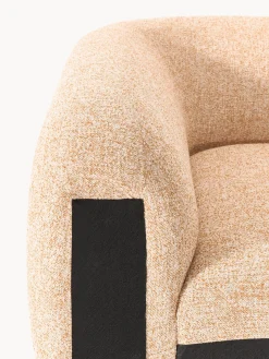 Best Módulo de esquina redondo en tejido bouclé Wolke Sofás