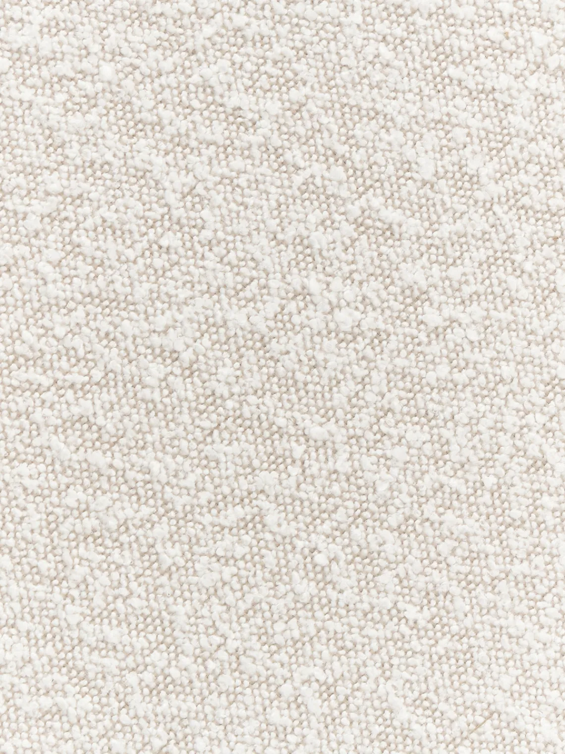 Módulo de esquina redondo en tejido bouclé Anton Sofás