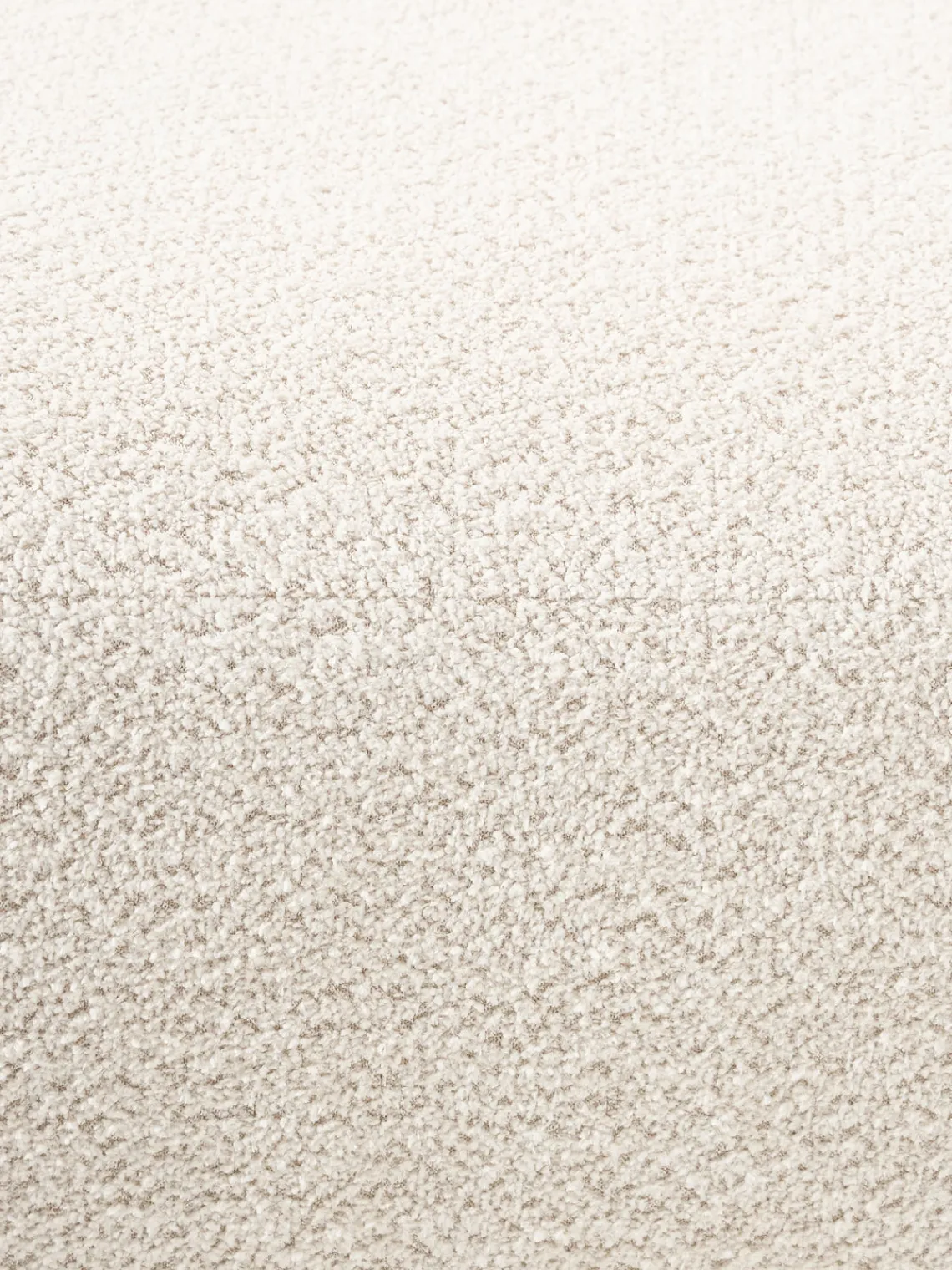 Sofás>Westwing Collection Módulo de esquina sofá de borreguillo bouclé Natalie Borreguillo bouclé blanco Off White, madera de haya clara