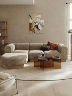 Online Módulo de esquina sofá de borreguillo bouclé Natalie Sofás