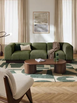 New Módulo de esquina sofá de borreguillo bouclé Natalie Sofás