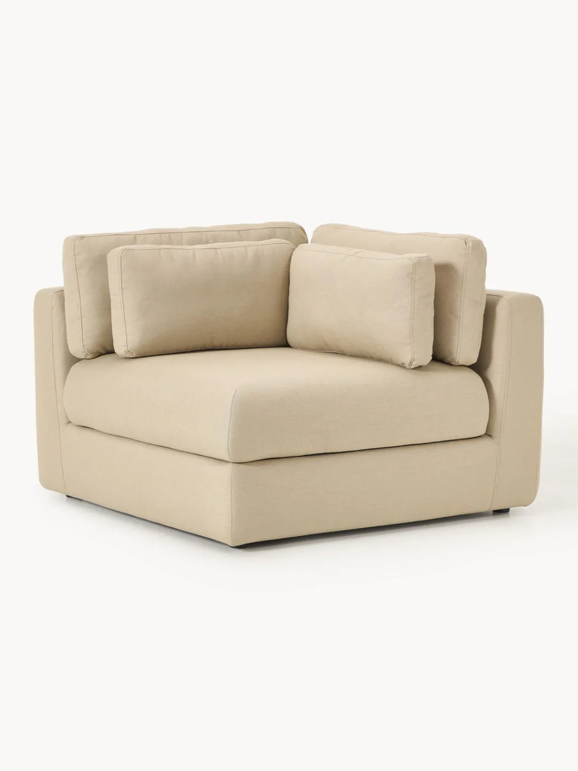 Sofás De Exterior|Sofás De Exterior>Westwing Collection Módulo esquinero de jardín Rabea Beige