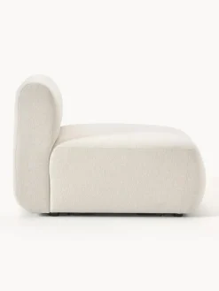 Sofás></noscript>Westwing Collection Módulo intermedio Sofia Tejido grueso blanco crema