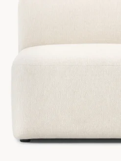 Sofás></noscript>Westwing Collection Módulo intermedio Sofia Tejido grueso blanco crema