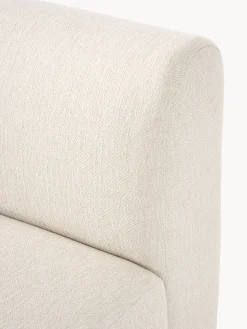 Sofás></noscript>Westwing Collection Módulo intermedio Sofia Tejido grueso blanco crema