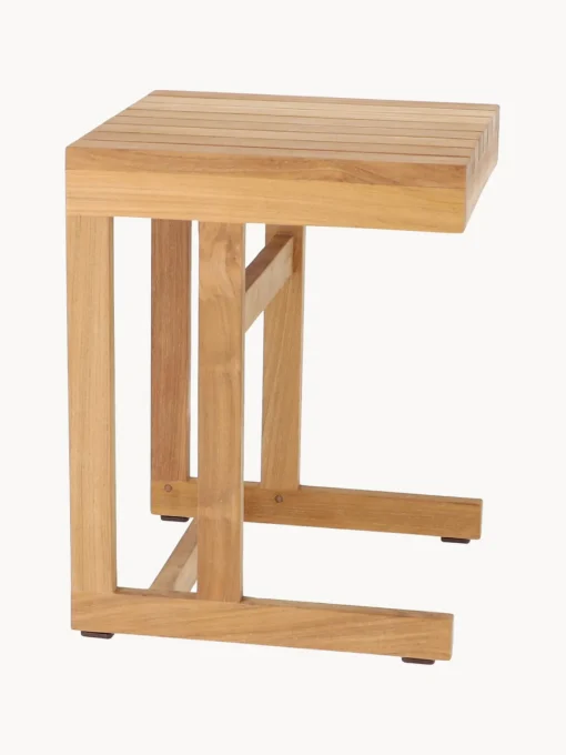 Best Mesa auxiliar de jardín de madera de teca Cero, 45 cm Mesas Auxiliares De Jardín|Mesas Auxiliares De Jardí­N