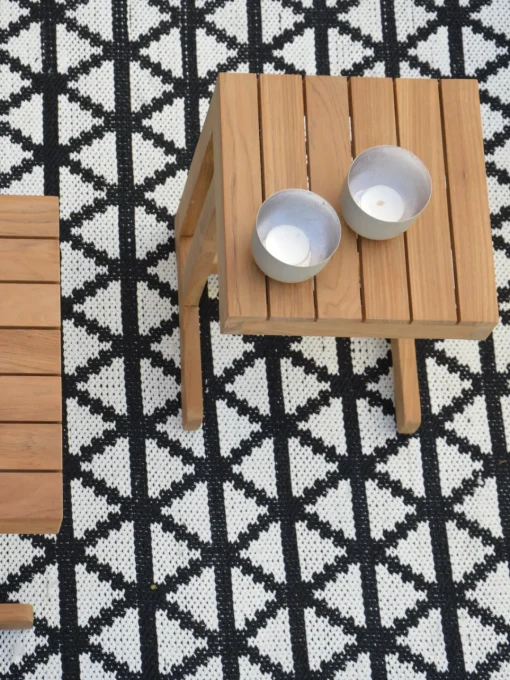 Best Mesa auxiliar de jardín de madera de teca Cero, 45 cm Mesas Auxiliares De Jardín|Mesas Auxiliares De Jardí­N