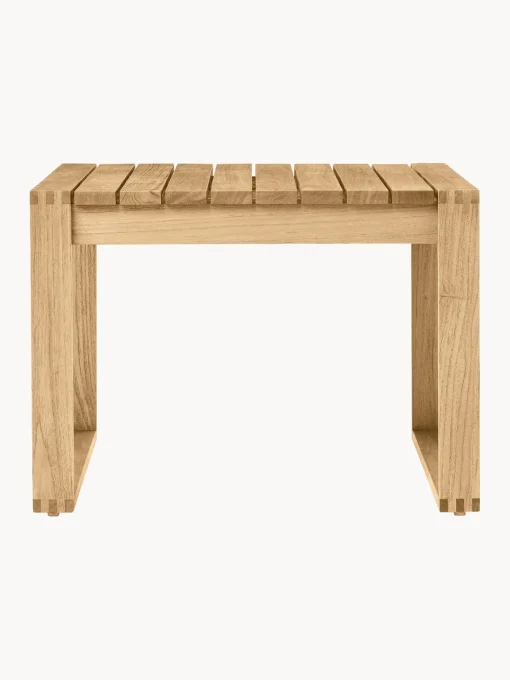 Mesas Auxiliares De Jardín|Mesas Auxiliares De Jardí­N>Carl Hansen & Søn Mesa auxiliar de jardín plegable de madera de teca BK16