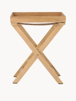 Mesas Auxiliares De Jardín|Mesas Auxiliares De Jardí­N></noscript>Jan Kurtz Mesa auxiliar de jardín plegable de madera de teca Chio