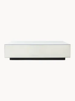 Best Mesa de centro artesanal de cristal de espejo Mirror, 90 cm Mesas De Centro|Mesas De Centro